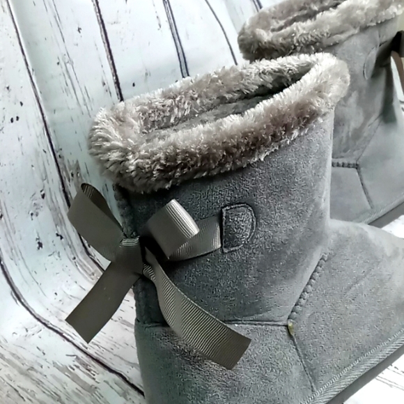 NEW ankle boots size 7 gray - Picture 5 of 9